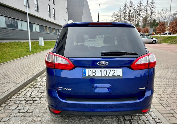 Ford Grand C-MAX cena 52900 przebieg: 144000, rok produkcji 2016 z Wałbrzych małe 781